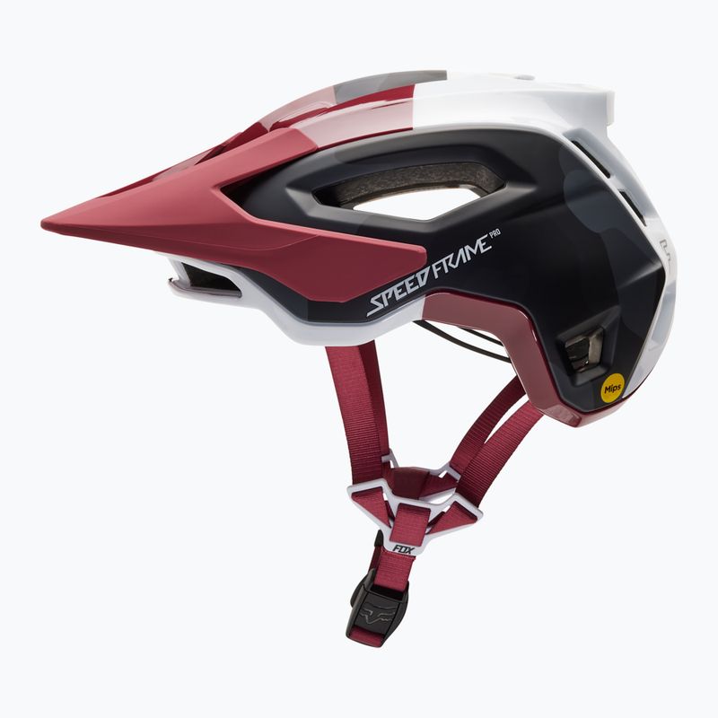 Велосипедна каска Fox Racing Speedframe Pro червено и бяло 31197_247 8
