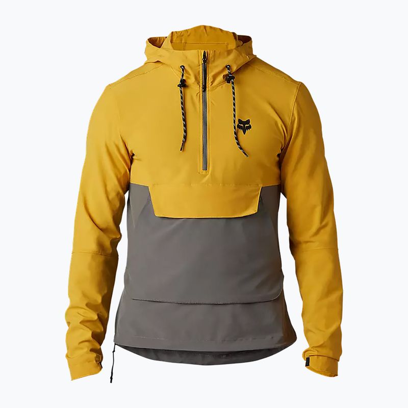 Мъжко яке за колоездене Fox Racing Ranger Wind Pullover yellow-grey 31038_496 5