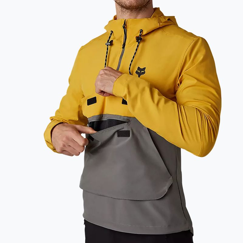 Мъжко яке за колоездене Fox Racing Ranger Wind Pullover yellow-grey 31038_496 8