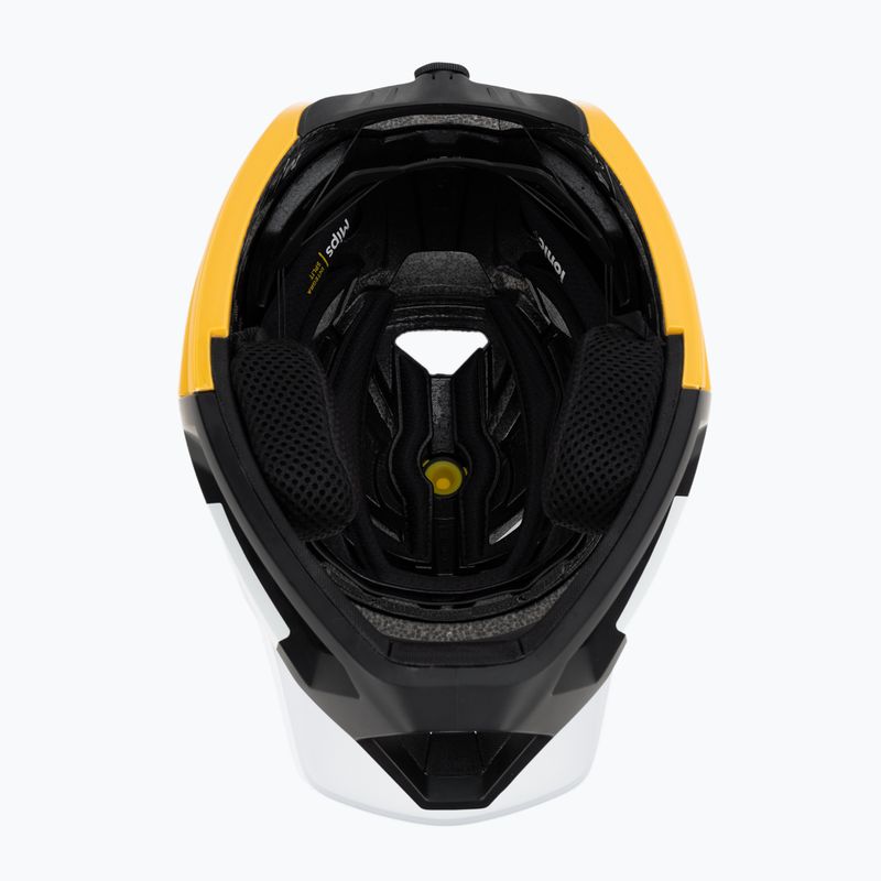 Fox Racing Proframe RS RACIK велосипедна каска жълта 30923_496 5