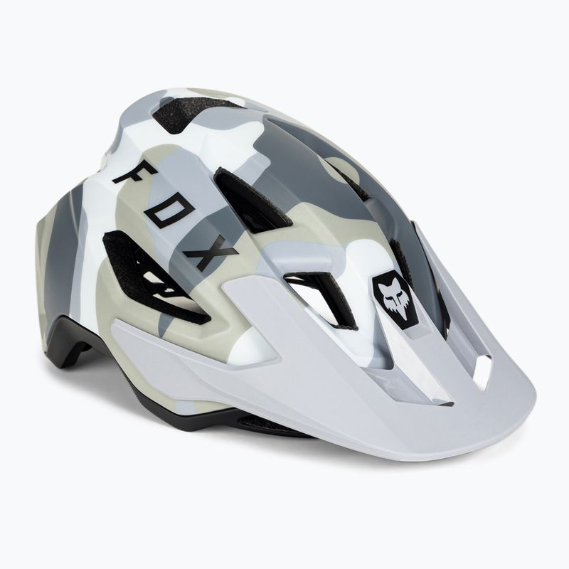 Fox Racing Speedframe Camo сива велосипедна каска 30654_033