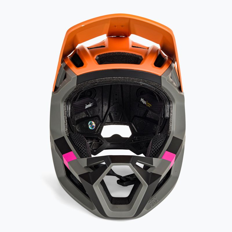 Fox Racing Proframe RS каска за велосипед CLYZO черно-оранжева 30920_009 2