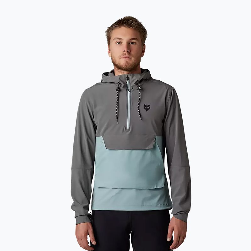 Fox Racing Ranger Wind Pullover сиво-синьо мъжко яке за колоездене 31038_052 6