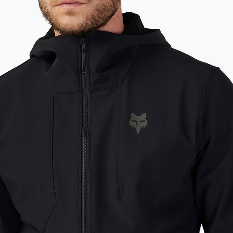 Мъжко яке за колоездене Fox Racing Ranger Fire Hoodie black 4