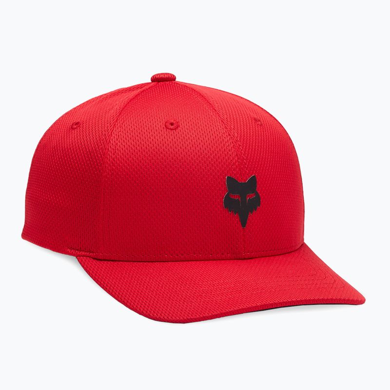 Детска шапка с козирка Fox Racing Lithotype 110 Sb Jr flame red