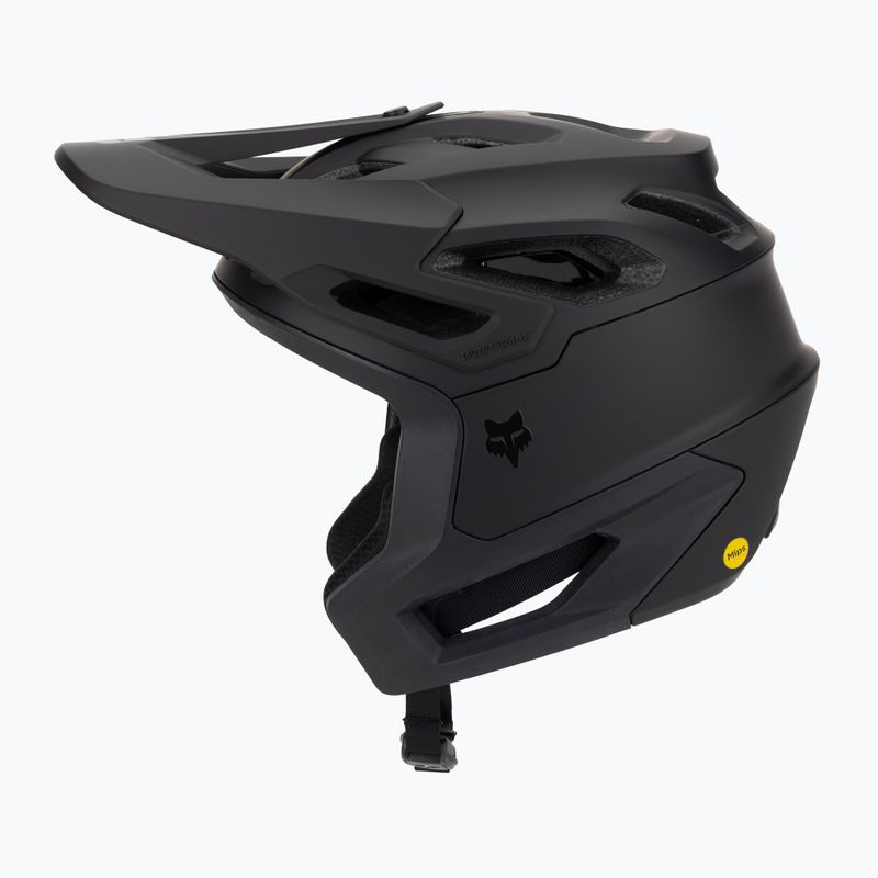 Fox Racing Dropframe Pro матова черна велосипедна каска 3