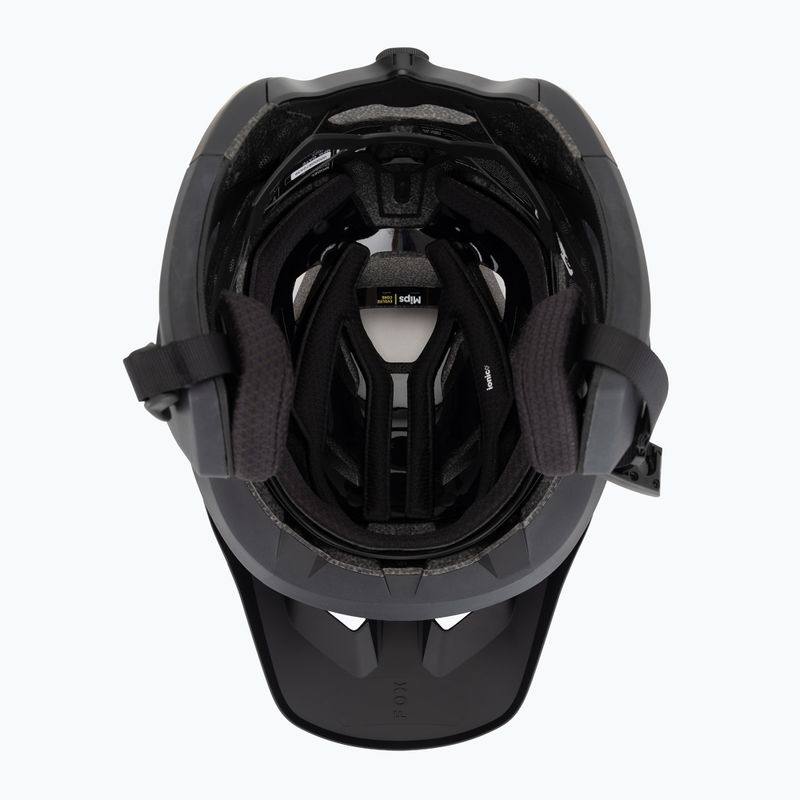 Fox Racing Dropframe Pro матова черна велосипедна каска 5