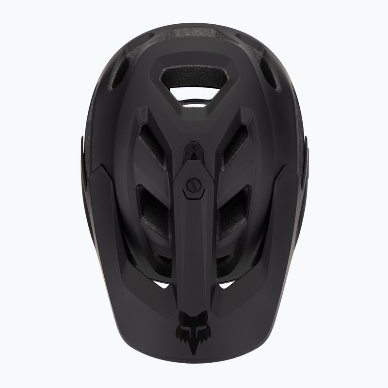 Fox Racing Dropframe Pro матова черна велосипедна каска 6