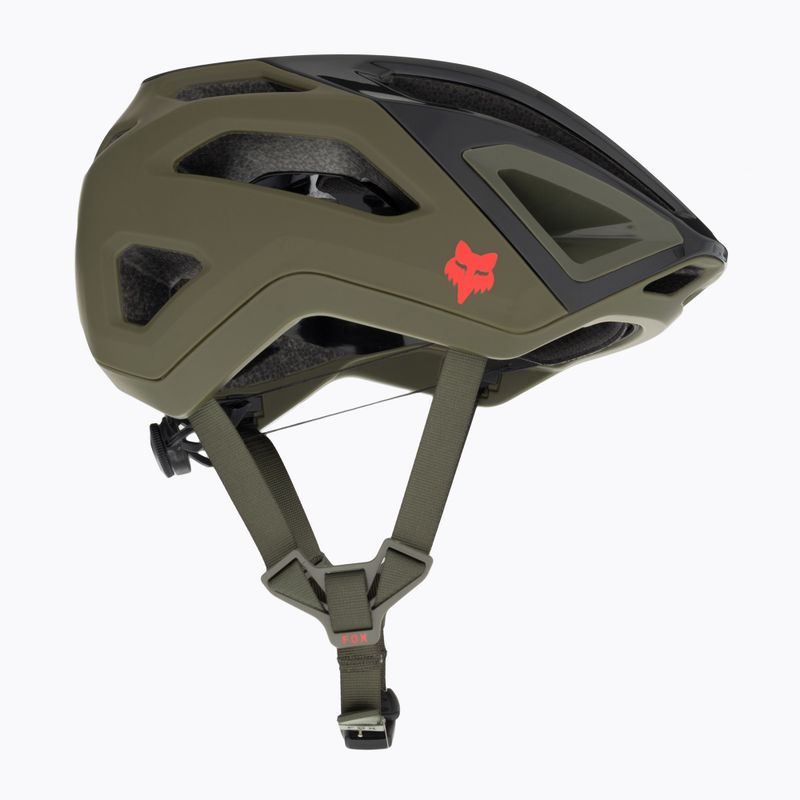Fox Racing Crossframe Pro Ashr маслиненозелена велосипедна каска 4