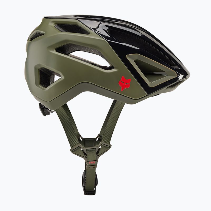 Fox Racing Crossframe Pro Ashr маслиненозелена велосипедна каска 7