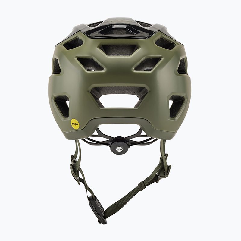 Fox Racing Crossframe Pro Ashr маслиненозелена велосипедна каска 8