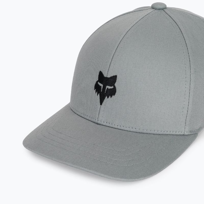 Детска шапка с козирка Fox Racing Fox Head 110 Snapback Jr steel grey 3
