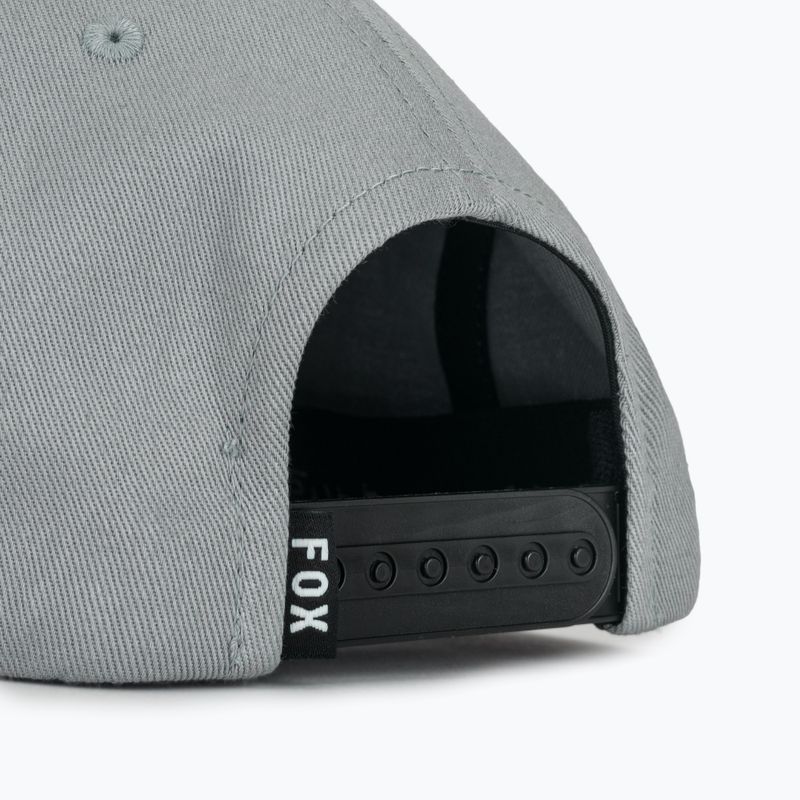 Детска шапка с козирка Fox Racing Fox Head 110 Snapback Jr steel grey 4