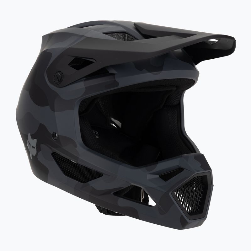 Fox Racing Rampage Camo черна камуфлажна велосипедна каска