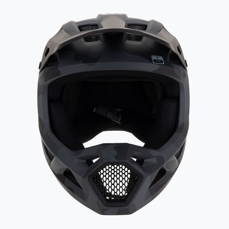 Fox Racing Rampage Camo черна камуфлажна велосипедна каска 2