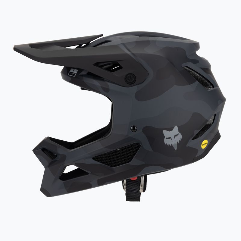 Fox Racing Rampage Camo черна камуфлажна велосипедна каска 3
