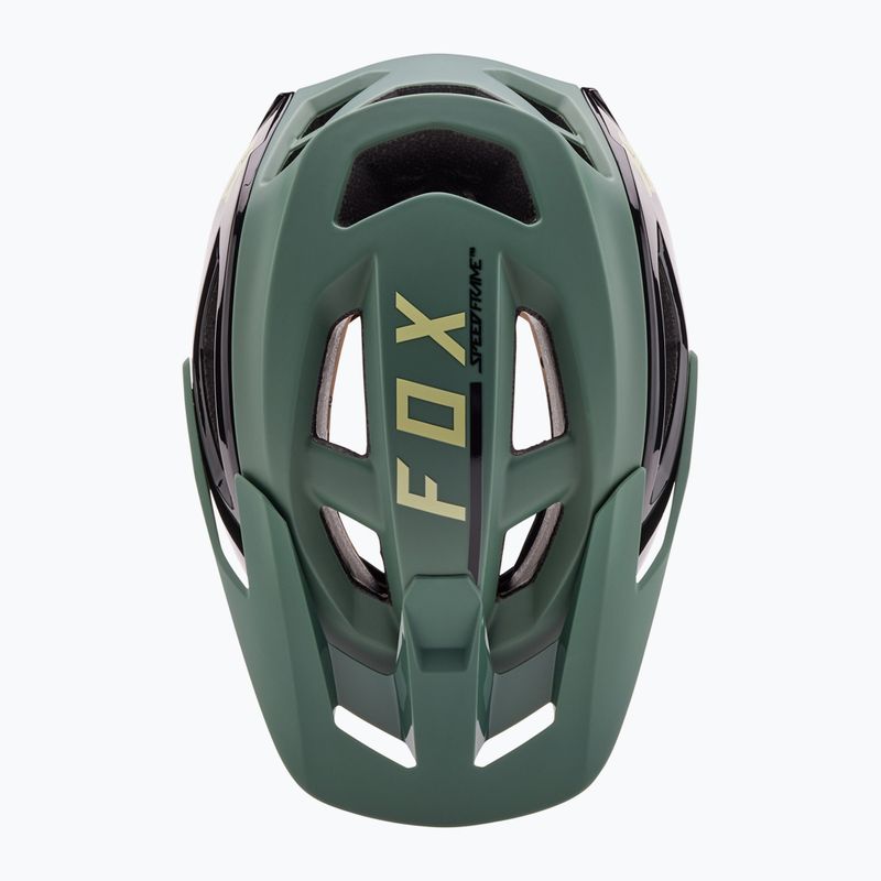 Велосипедна каска Fox Racing Speedframe Pro Blocked hunter green 4