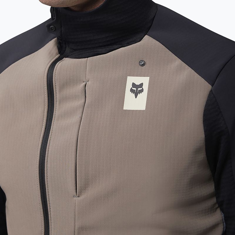 Мъжки суитшърт Fox Racing Defend Thermal Hoodie ash 3