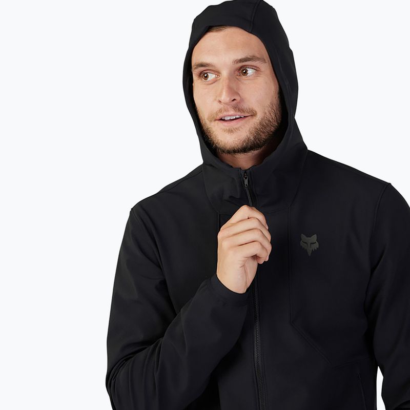 Мъжки колоездачен суитшърт Fox Racing Ranger Fire Hoodie black 2