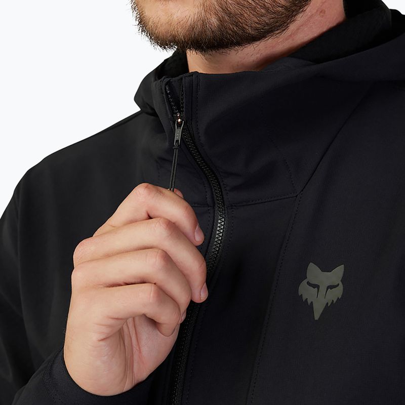 Мъжки колоездачен суитшърт Fox Racing Ranger Fire Hoodie black 3