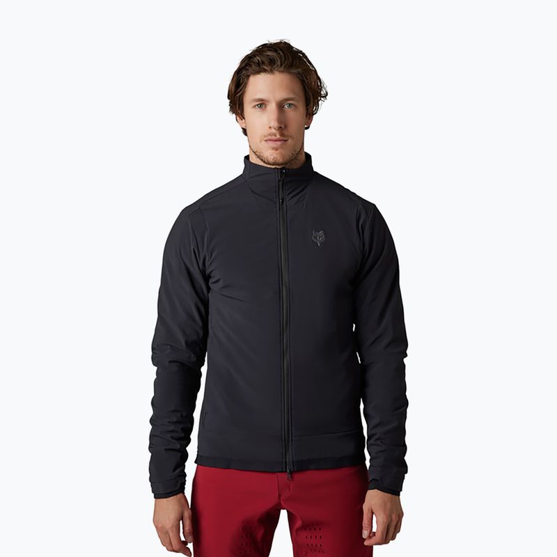 Мъжко яке за колоездене Fox Racing Defend Fire Alpha black