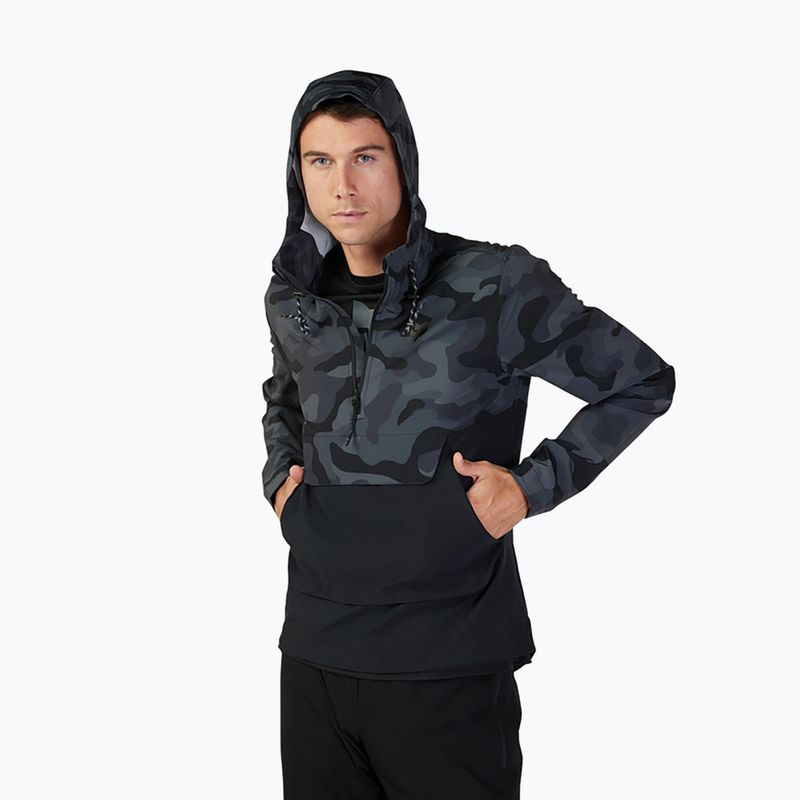 Мъжко яке за колоездене Fox Racing Ranger Wind Pullover black camo 2