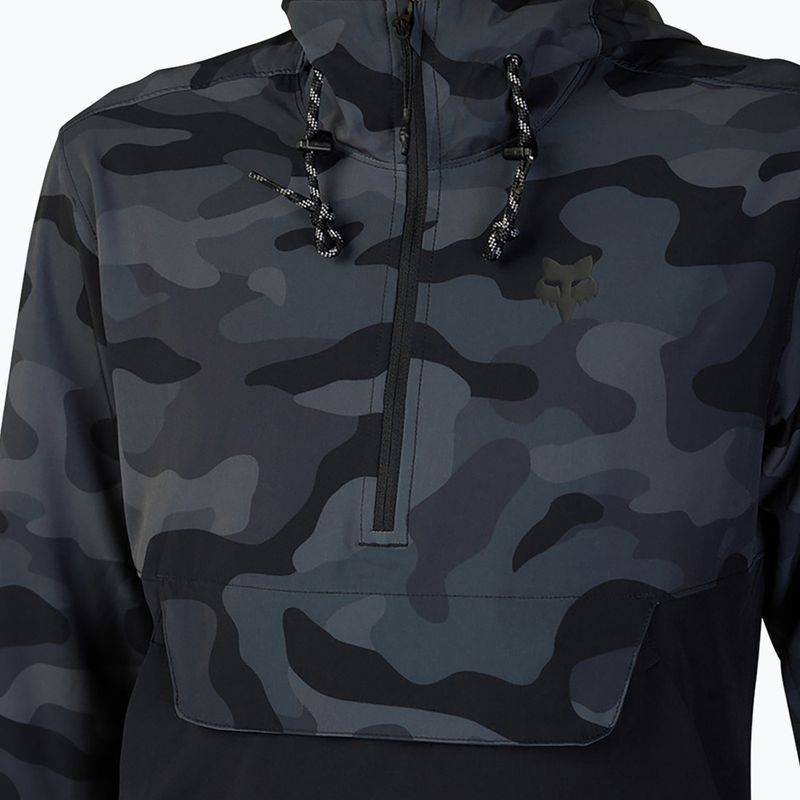 Мъжко яке за колоездене Fox Racing Ranger Wind Pullover black camo 3