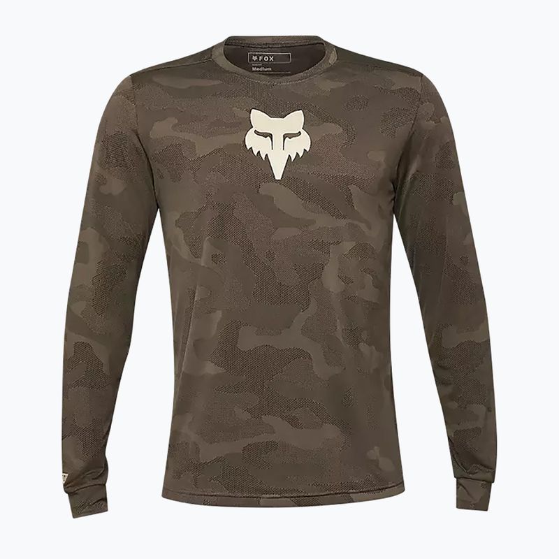 Мъжки колоездачен суитшърт с дълъг ръкав Fox Racing Ranger Tru Dri dirt brown