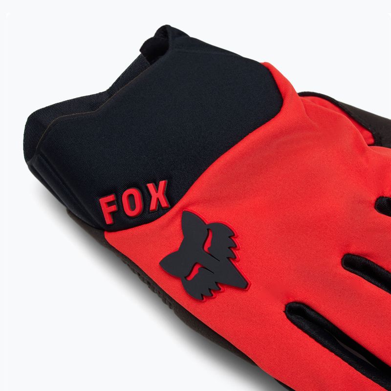 Мъжки ръкавици за колоездене Fox Racing Defend Wind Offroad fluorescent red 4
