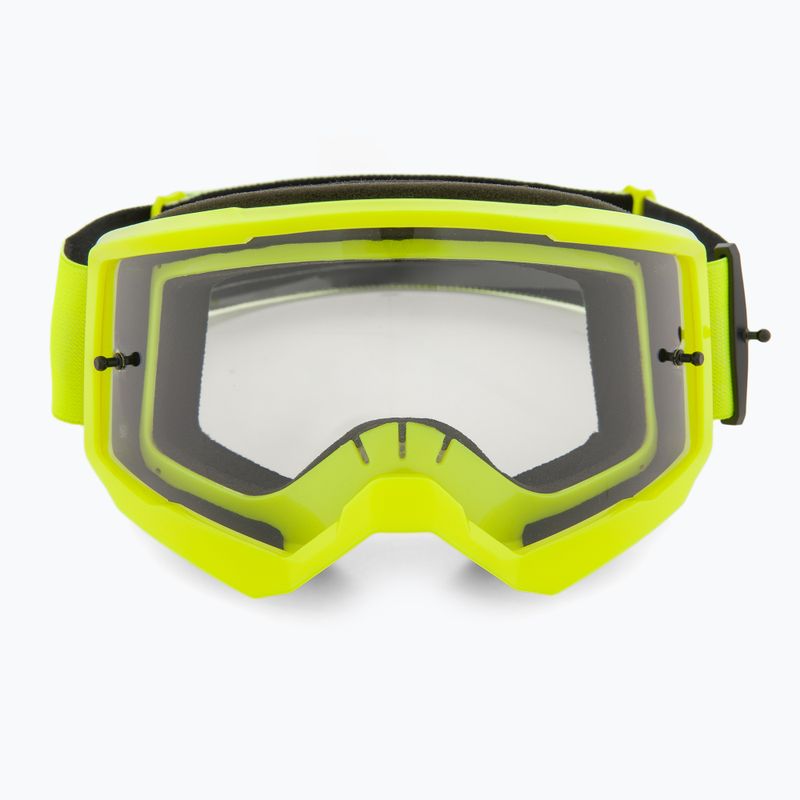 Предпазни очила за колоездене Fox Racing Main Core fluorescent yellow/clear 2