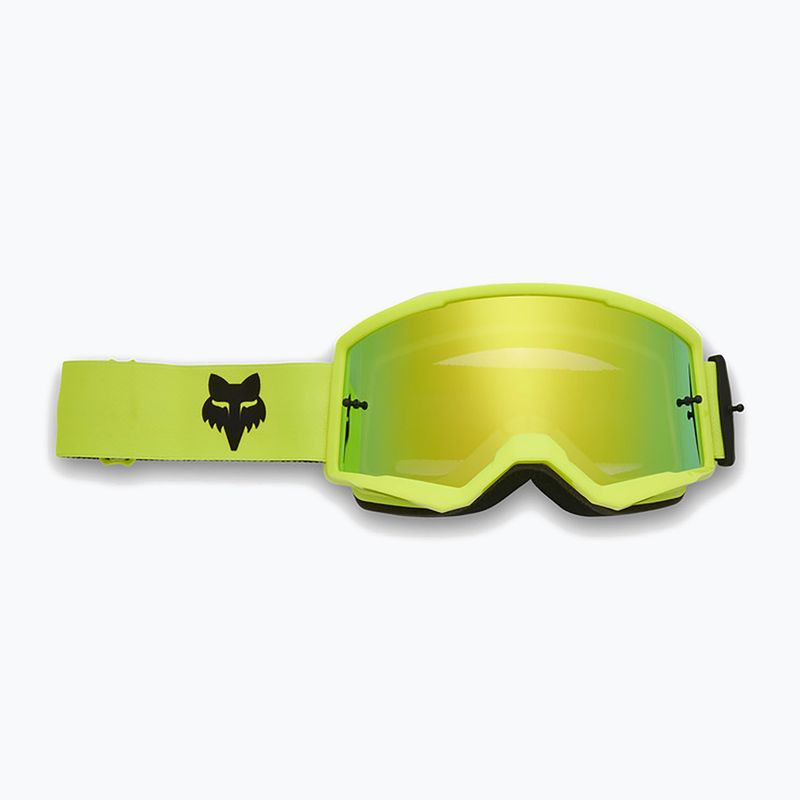 Предпазни очила за колоездене Fox Racing Main Core Spark fluorescent yellow/fluorescent yellow spark