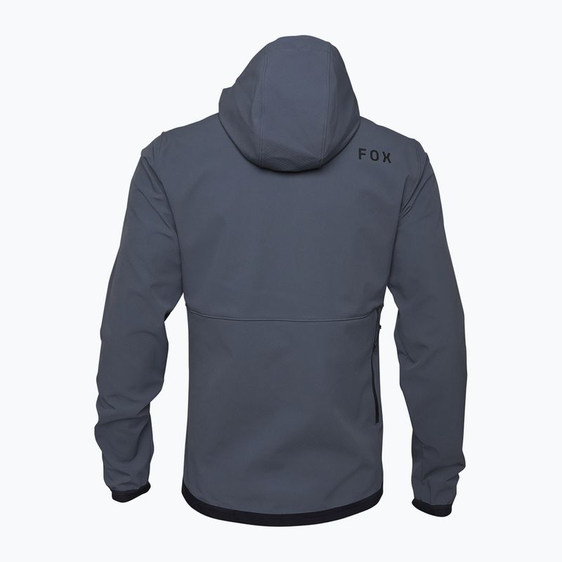 Мъжки колоездачен суитшърт Fox Racing Ranger Fire Hoodie graphite 5