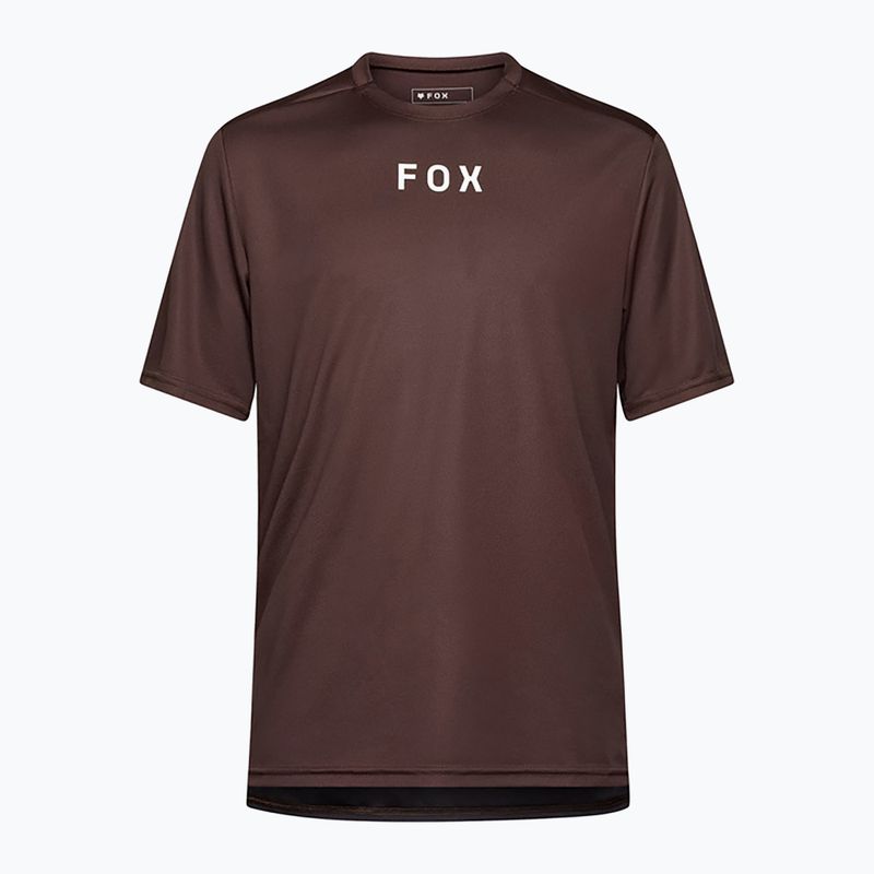 Fox Racing Ranger Wordmark мъжко колоездачно трико какаово кафяво