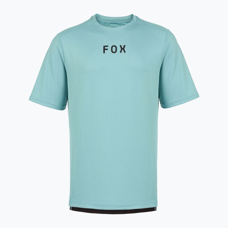 Fox Racing Ranger Wordmark мъжка колоездачна фланелка vintage wash blue