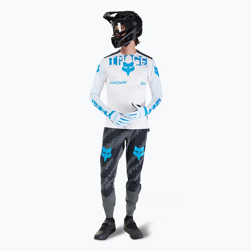 Мъжки колоездачен суитшърт Fox Racing Ranger Digi Image бял 2
