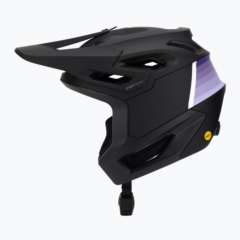 Fox Racing Dropframe Pro Grid черна велосипедна каска 3