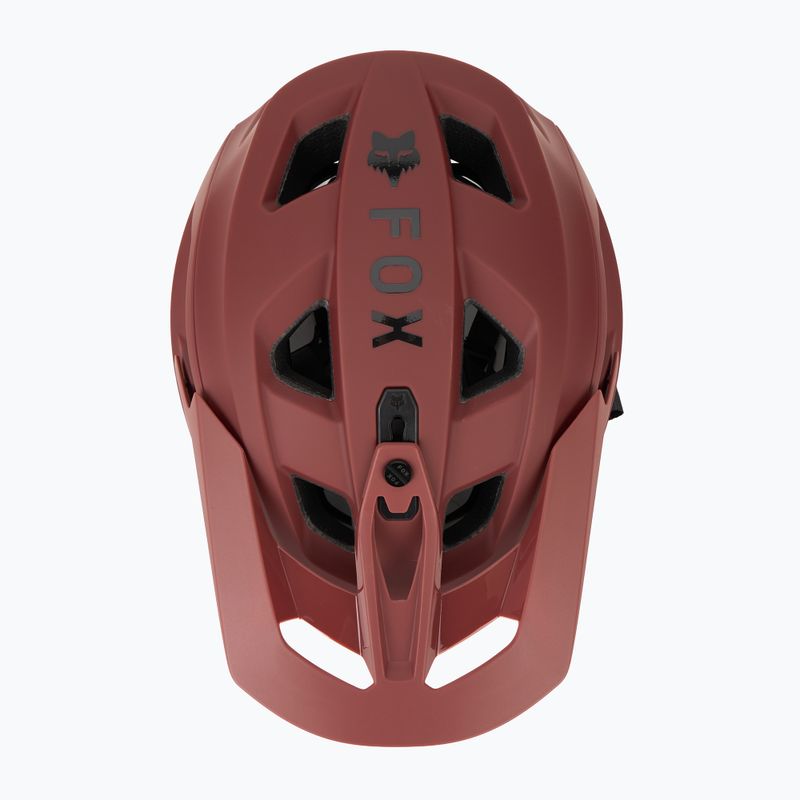 Каска за велосипед Fox Racing Speedframe Solid rust 6