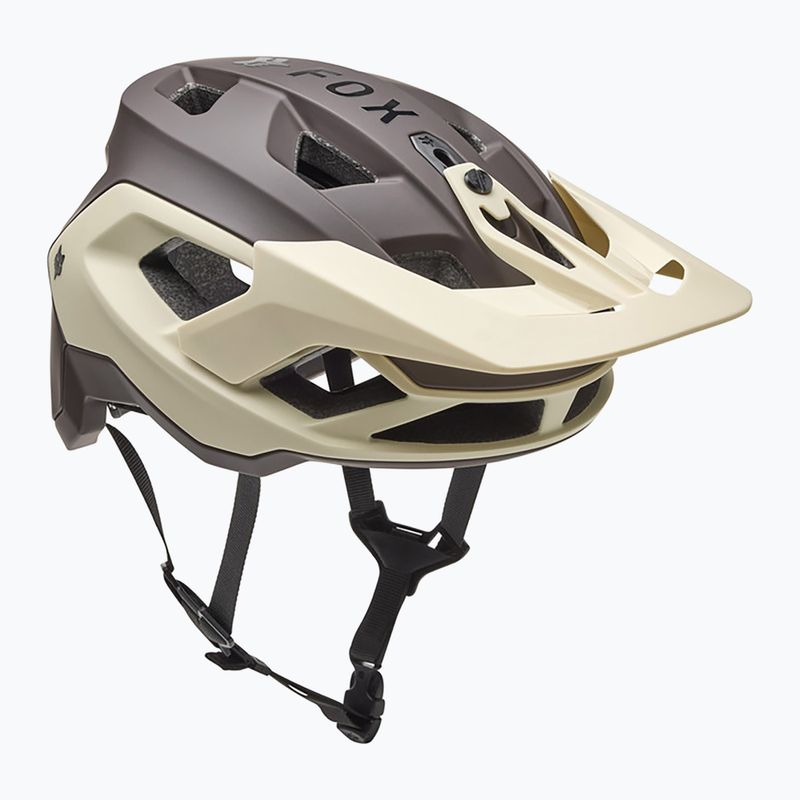 Fox Racing Speedframe 5050 крем каска за велосипед