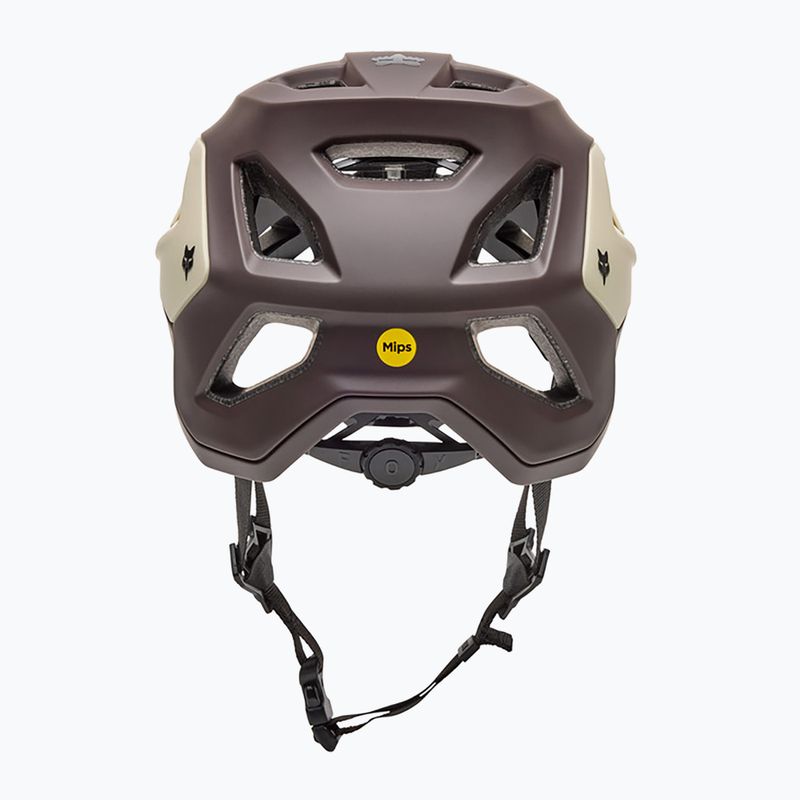 Fox Racing Speedframe 5050 крем каска за велосипед 3