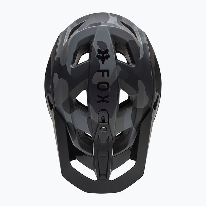 Fox Racing Speedframe Camo черна камуфлажна велосипедна каска 4