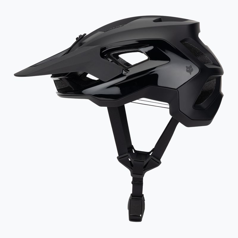 Fox Racing Speedframe Pro матова черна каска за велосипед 3