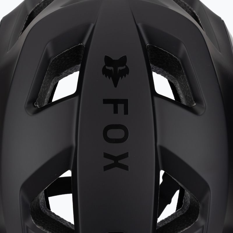 Fox Racing Speedframe Pro матова черна каска за велосипед 7