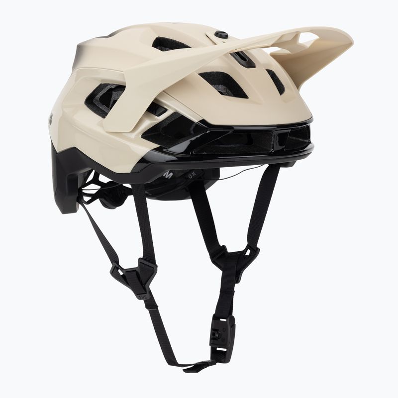 Fox Racing Speedframe Pro Backfade крем каска за велосипед 8