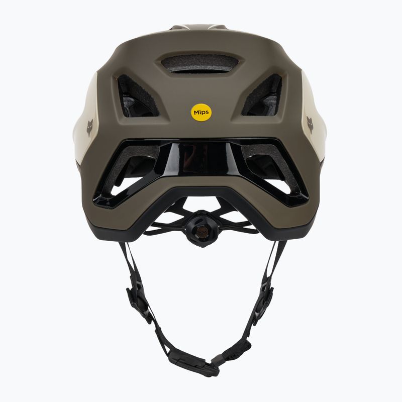 Fox Racing Speedframe Pro Defy крем каска за велосипед 3