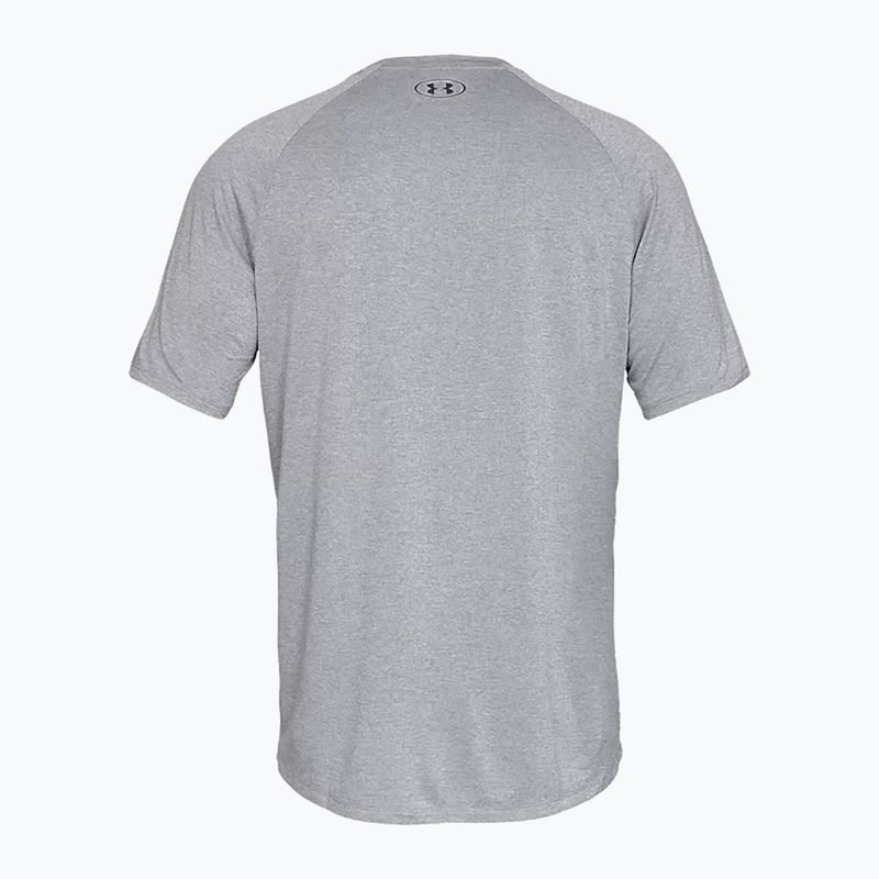 Under Armour Tech 2.0 SS Tee сива мъжка тренировъчна тениска 1326413 5