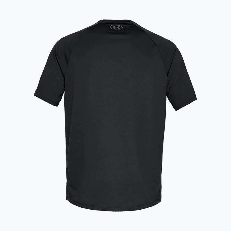 Мъжка тренировъчна тениска Under Armour UA Tech 2.0 SS Tee черна 1326413 6