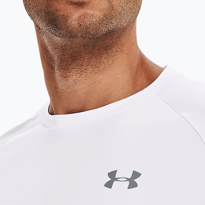 Мъжка тренировъчна тениска Under Armour UA Tech 2.0 SS Tee white 1326413 4