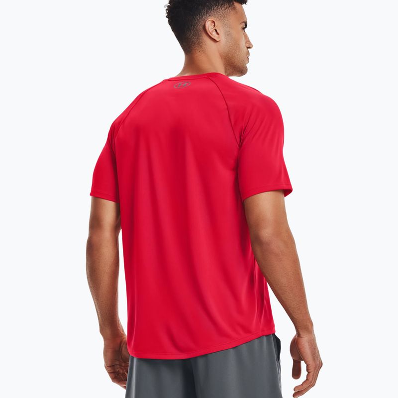 Under Armour Tech 2.0 SS Tee 600 мъжка тренировъчна тениска червена 1326413 2