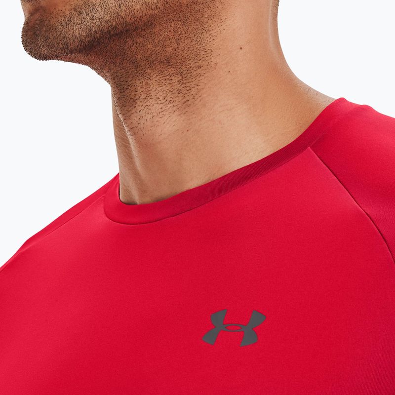 Under Armour Tech 2.0 SS Tee 600 мъжка тренировъчна тениска червена 1326413 3