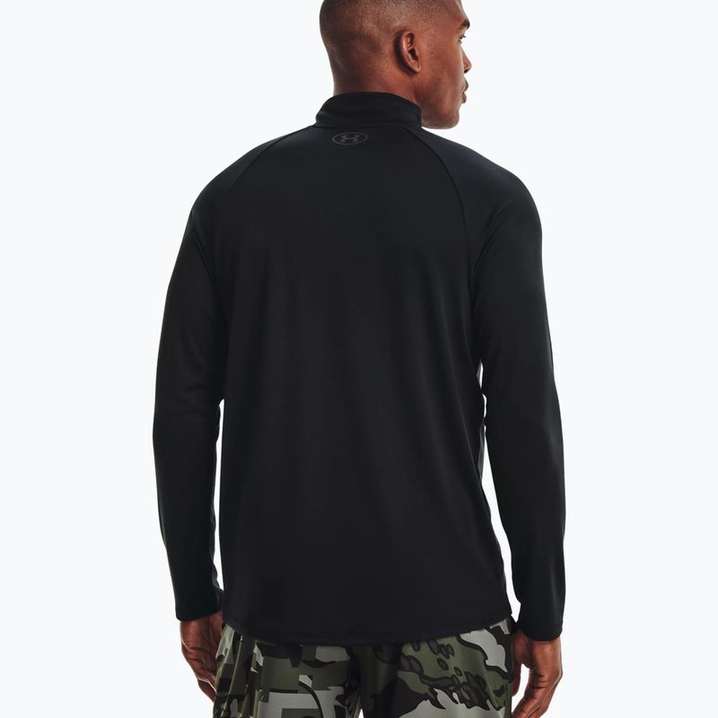 Мъжки суитшърт за тренировки Under Armour Tech 2.0 1/2 Zip черен 1328495-001 4